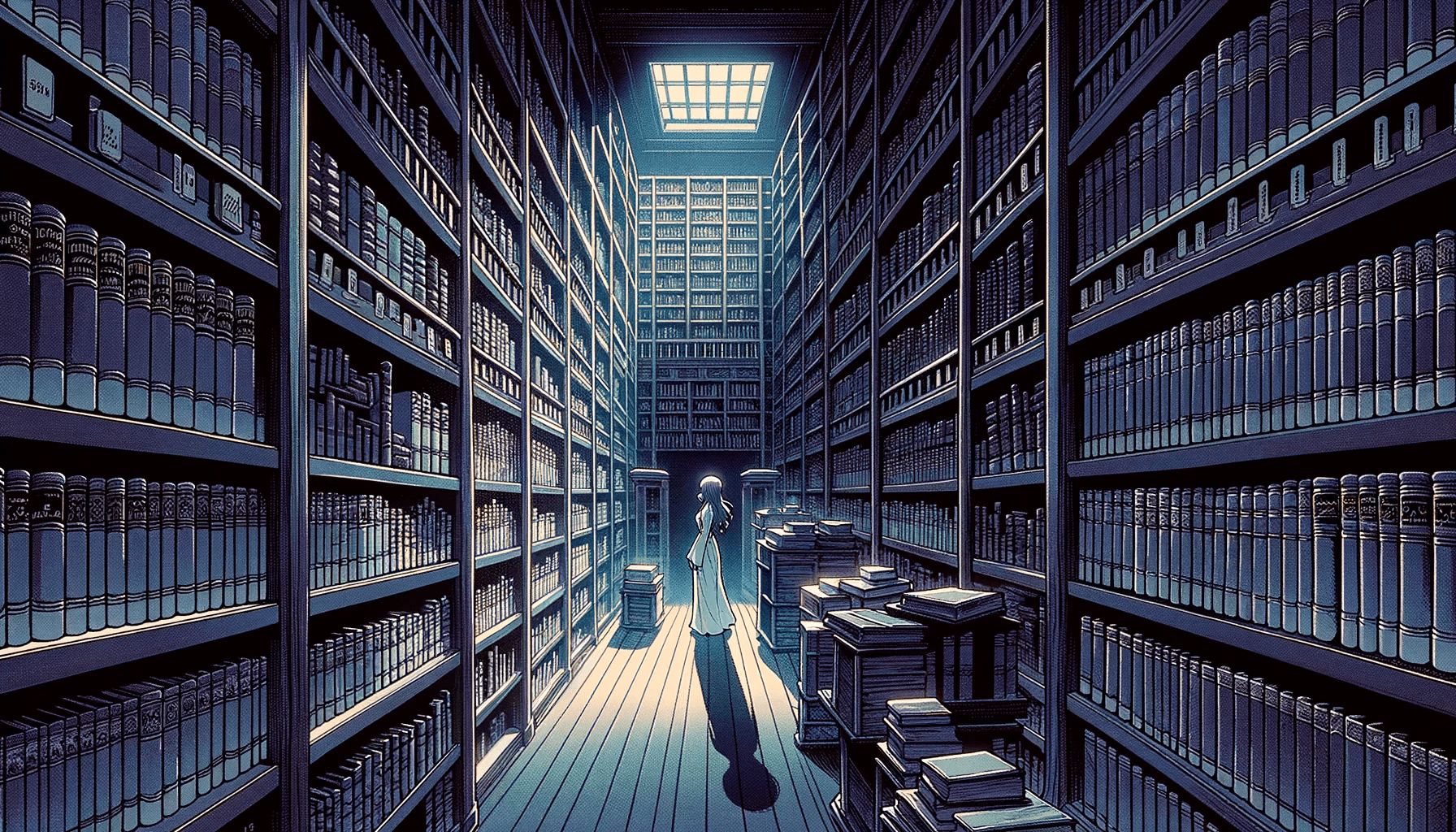 Illustration of reading